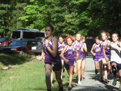 MS XC Girls Compete MS XC Girls Compete