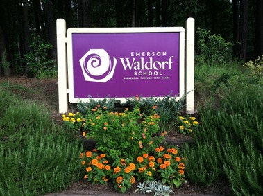 school sign
